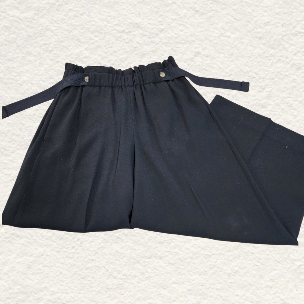 Vince Black Stretch Waist Trousers